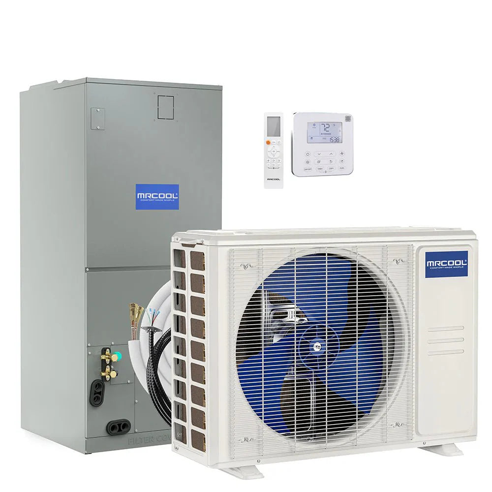 MRCOOL 2 Ton 24,000 BTU 17.4 SEER2 Hyper Heat Central Ducted Heat Pump Split System - Multiposition - Premium 24K from MRCOOL - Just $2988! Shop now at Express Lane HVAC