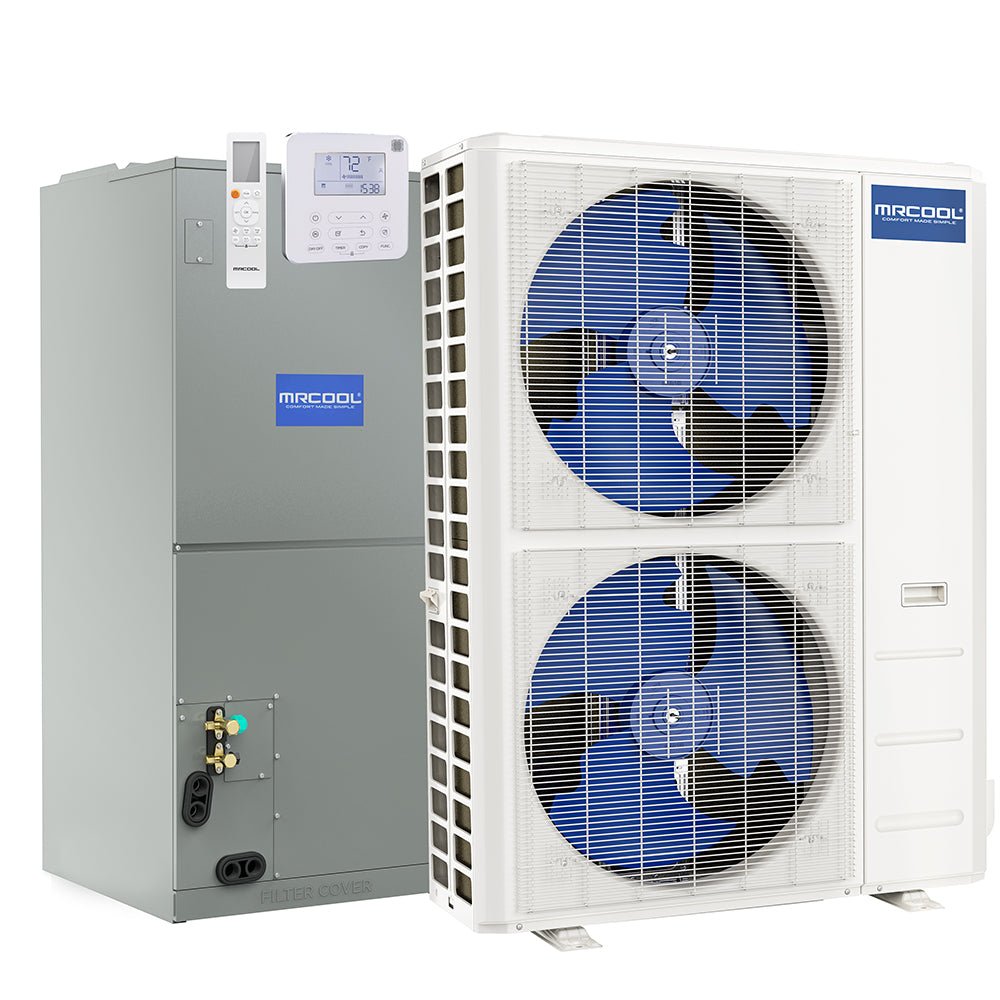 MRCOOL 4 Ton 48,000 BTU 15.6 SEER2 Hyper Heat Central Ducted Heat Pump Split System - Multiposition - Premium 48K from MRCOOL - Just $3847! Shop now at Express Lane HVAC