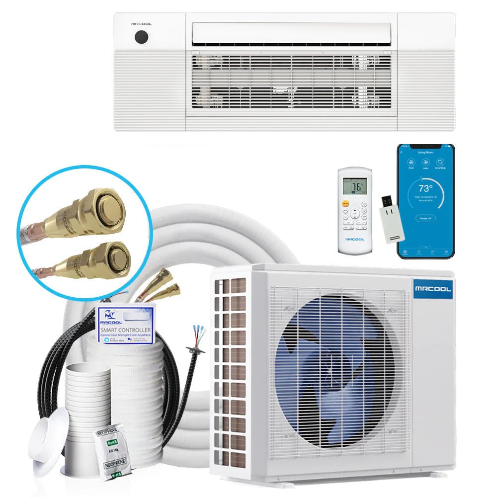 MRCOOL DIY Ceiling Cassette Mini Split 4th Gen Air Conditioner and Heat Pump - 22 SEER - Premium 18K from MRCOOL - Just $2628! Shop now at Express Lane HVAC