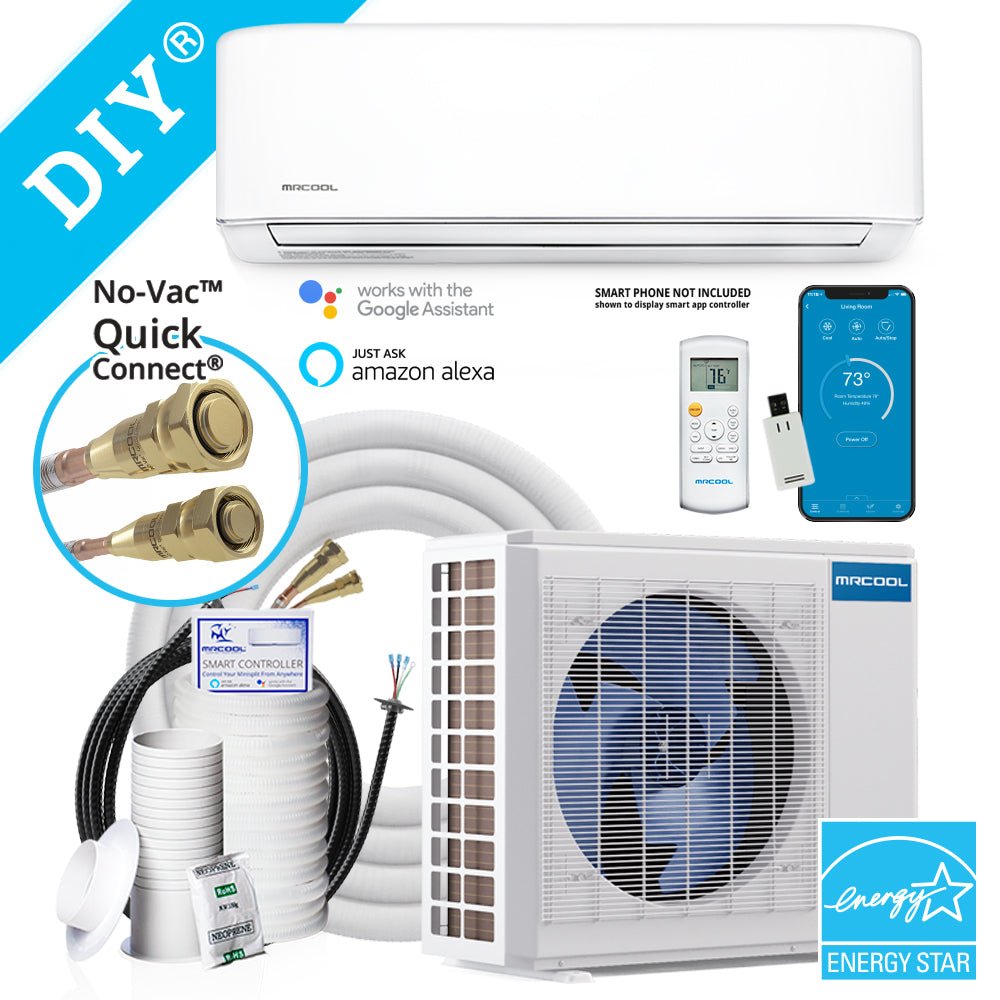 MRCOOL DIY 12K 12,000 BTU 22 SEER 4th Gen Ductless Mini Split Air Conditioner and Heat Pump - 115V - Premium 12K from MRCOOL - Just $1738! Shop now at Express Lane HVAC