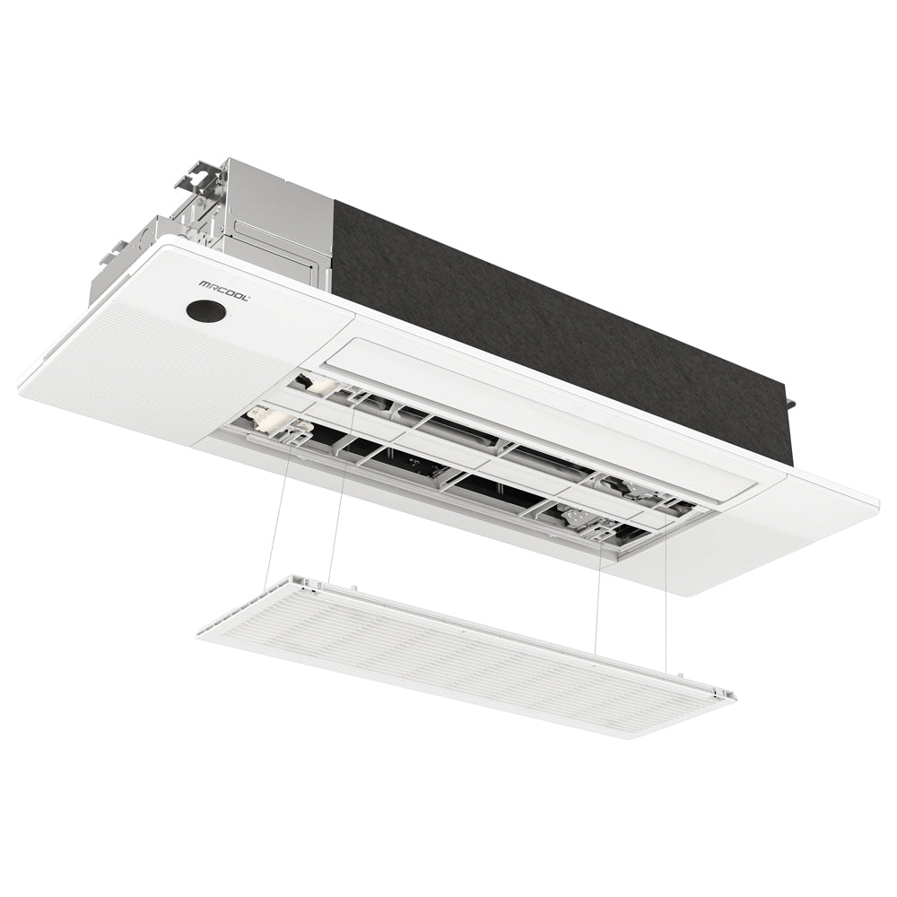 MRCOOL DIY 4th Gen 2-Zone 18,000 BTU 21 SEER (9K + 9K) Ductless Mini Split AC and Heat Pump with Ceiling Cassettes - Premium 18K from MRCOOL - Just $4136! Shop now at Express Lane HVAC