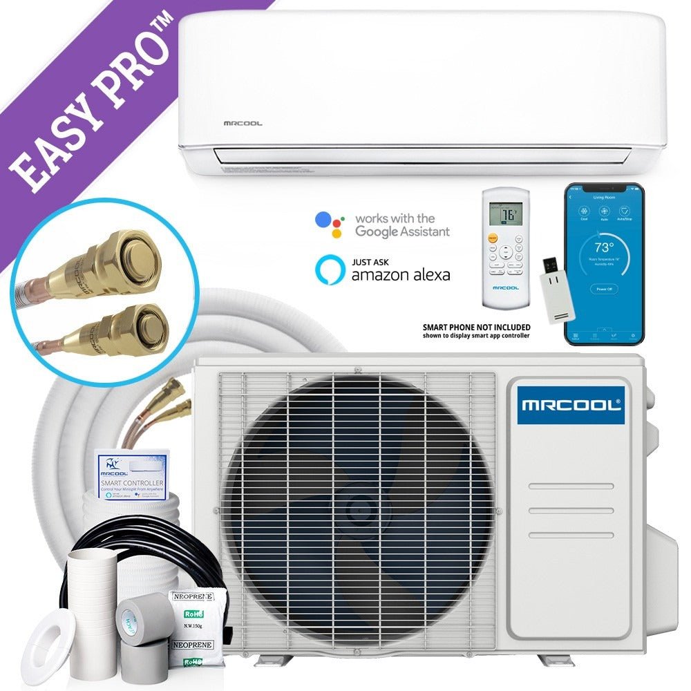 MRCOOL DIY Easy Pro 12K 12,000 BTU 18 SEER Ductless Mini Split Air Conditioner and Heat Pump - 115V - Premium 12K from MRCOOL - Just $1319! Shop now at Express Lane HVAC
