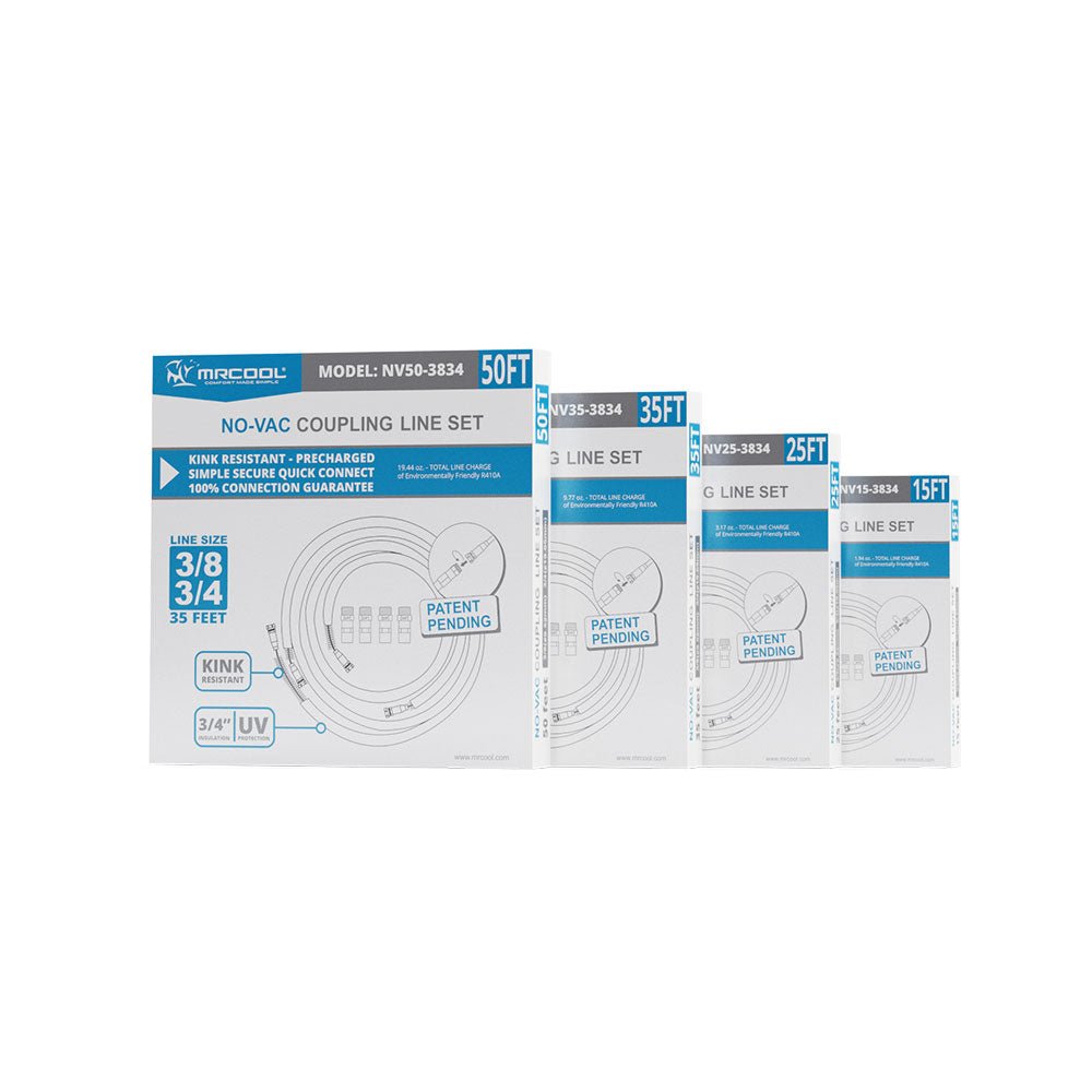 MRCOOL No-Vac 3/8 3/4 Precharged Lineset for Universal Series and Central Ducted Systems - Premium Accessories from MRCOOL - Just $284! Shop now at Express Lane HVAC