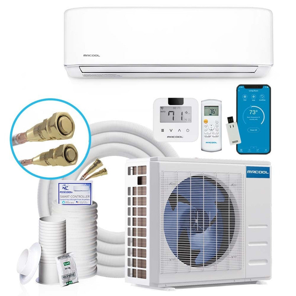 MRCOOL DIY 12K 12,000 BTU 22 SEER Ductless Mini Split Air Conditioner and Heat Pump - 115V - Premium 12K from MRCOOL - Just $1699! Shop now at Express Lane HVAC 